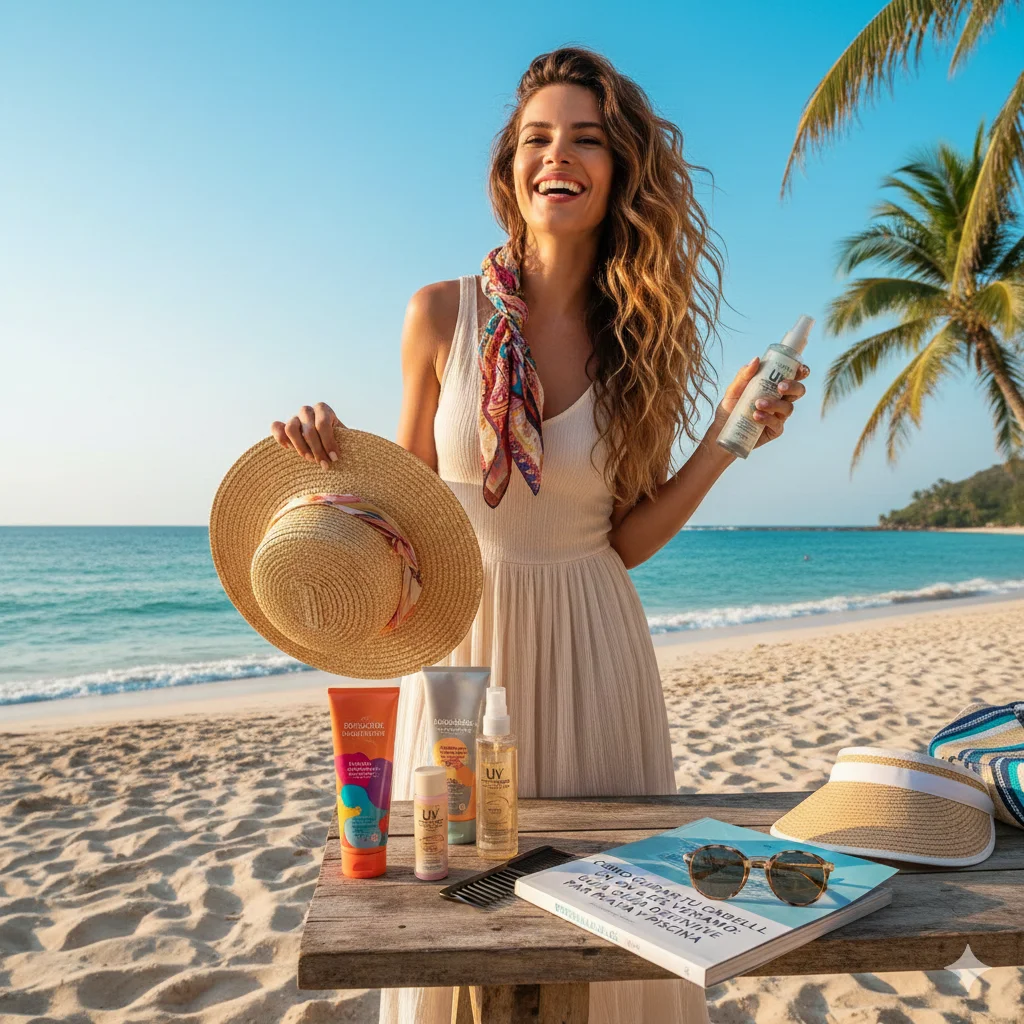 Cómo cuidar tu cabello en el verano: Guía definitiva para playa y piscina